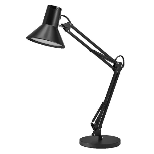 Iskolai asztali rajzlámpa LED lámpatest, dimmelhető, 9W 3000K 393lm, fekete Office Line Osram
