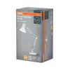 Iskolai asztali rajzlámpa LED lámpatest, dimmelhető, 9W 3000K meleg fényű 617lm, fehér Office Line Osram