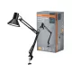 Iskolai asztali rajzlámpa LED lámpatest, dimmelhető, 9W 3000K meleg fényű 393lm, fekete Office Line Osram