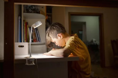 Iskolai asztali rajzlámpa LED lámpatest, dimmelhető, 4.8W 3000-6500K CCT 328lm, fehér Office Line Osram