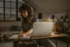Iskolai asztali rajzlámpa GU10 lámpatest, fekete Office Line Osram