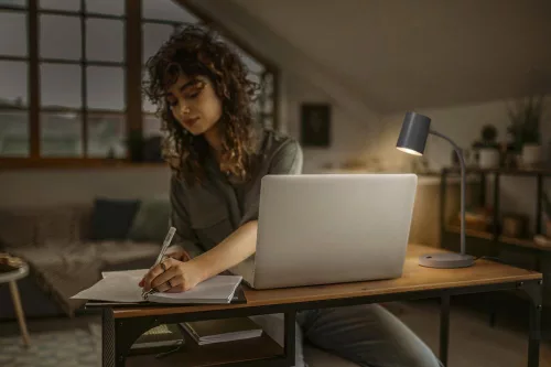 Iskolai asztali rajzlámpa GU10 lámpatest, szürke Office Line Osram