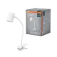 Iskolai asztali rajzlámpa csíptetős, állítható GU10 lámpatest, fehér Office Line Osram