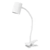 Iskolai asztali rajzlámpa csíptetős, állítható GU10 lámpatest, fehér Office Line Osram