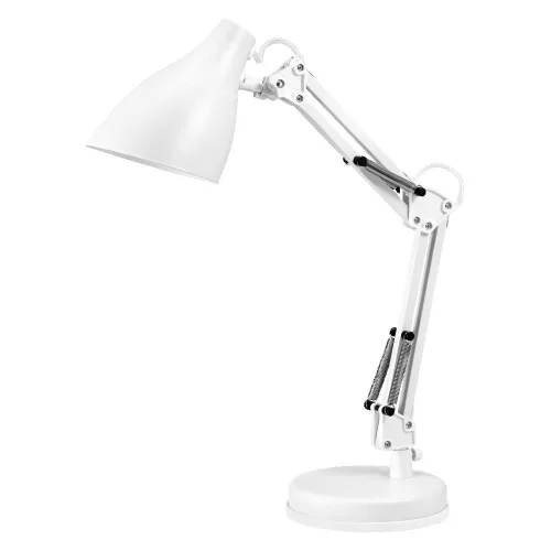 Iskolai asztali rajzlámpa E27 lámpatest, fehér Office Osram