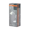 Iskolai asztali rajzlámpa E27 lámpatest, fehér Office Osram