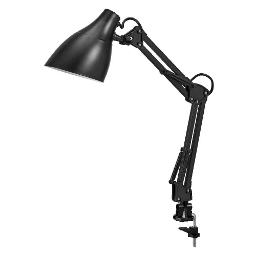 Iskolai asztali rajzlámpa E27 lámpatest, fekete Office Line Osram