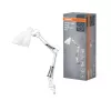 Iskolai asztali rajzlámpa E27 lámpatest, fehér Office Line Osram