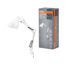   Iskolai asztali rajzlámpa E27 lámpatest, fehér Office Line Osram