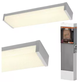   LED mennyezeti lámpa irodai lámpatest, szabályozható fényerejű, 20W, 4000K, semleges fehér, 2300lm, Office Line Osram