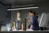 LED Függesztett Mennyezeti Lámpa Irodai Világításhoz, Szabályozható Fényerejű 42W 4000K Semleges 4400lm Fekete Office Line Osram