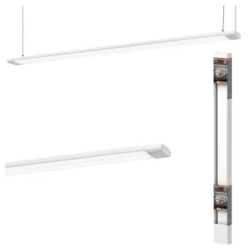   LED Függesztett Mennyezeti Lámpa Irodai Világításhoz, Szabályozható Fényerejű 40W 4000K Semleges 4400lm Fehér Office Line Osram