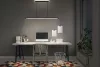 LED Függesztett Mennyezeti Irodai Világítás, Szabályozható Fényerejű 57W 4000K Semleges 2700lm CRI90 Fekete Office Line Osram