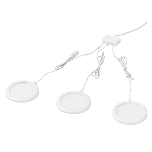 Lámpatest szekrény alatti spot bútor LED 6.5W 210lm 3000/6500K CCT fehér Undercabinet Osram