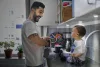 Hordozható szekrény alatti spot bútor LED lámpa 3W 3000K meleg fényű 250lm fehér Spot Puck Osram