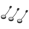Hordozható szekrény alatti spot bútor LED lámpa 3W 3000K meleg fényű 250lm, fekete Spot Puck Osram