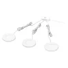 Hordozható szekrény alatti bútor LED lámpa, dimmelhető, 8.5W 3000K meleg fényű 390lm, fehér Spot Magnet Osram