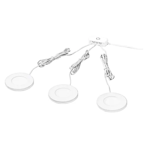 Hordozható szekrény alatti bútor LED lámpa, dimmelhető, 8.5W 3000K meleg fényű 390lm, fehér Spot Magnet Osram