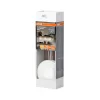 Hordozható szekrény alatti bútor LED lámpa, dimmelhető, 8.5W 3000K meleg fényű 390lm, fehér Spot Magnet Osram