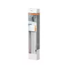 Szekrény alatti lineáris LED lámpa 6W 3000K meleg fényű 300lm, ezüst Linear Flat Osram