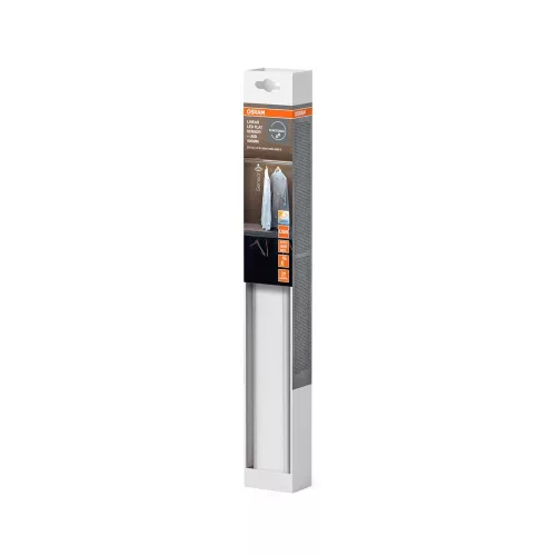 Szekrény alatti bútor LED lámpa, akkumulátoros, mozgás- és alkonyérzékelővel, 3.2W 3000-6500K CCT 200lm, szürke LINEAR Osram