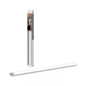   Szekrény alatti bútor LED lámpa, akkumulátoros, mozgás- és alkonyérzékelővel, 4W 3000-6500K CCT 270lm, szürke LINEAR Osram