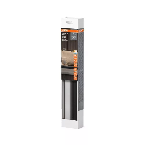 Bútor LED lámpasín, dimmelhető, 6W 3000-6500K CCT 380lm, fekete LINEAR Osram