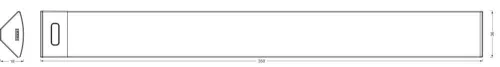 Felületre szerelhető LED panel mozgásérzékelővel, dimmelhető, 5W 3000-6500K CCT 320lm, fehér LINEAR Osram