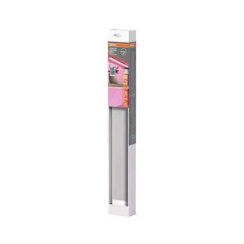 Felületre szerelhető lineáris LED panel, dimmelhető, 8W 3000K meleg fényű 460lm, fehér LINEAR Osram