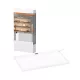 Szekrény alatti bútor LED lámpasín dimmelhető 7.5W 3000-6500K CCT 450lm fehér Undercabinet Osram