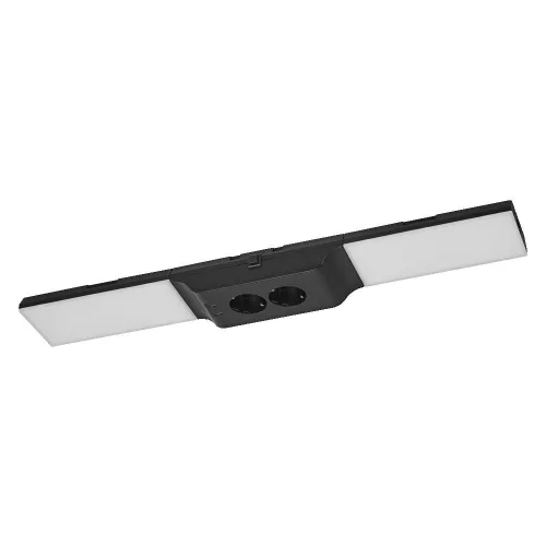 Szekrény alatti bútor LED lámpasín dimmelhető 10W 3000K meleg fényű 500lm fekete Undercabinet Osram