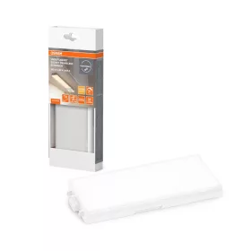   Szekrény alatti bútor LED lámpasín elemes 3.85W 3000K meleg fényű 250lm fehér Undercabinet Osram