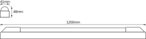 LED lámpa panel felületre szerelhető 25W 3000K meleg 2600lm fehér lámpa Osram