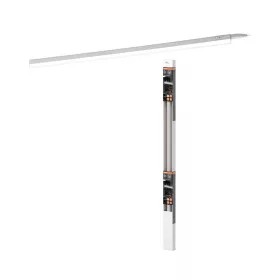   LED lámpa, felületre szerelhető panel, 10W, 3000K, meleg, 1100lm, fehér, lámpatest, Osram