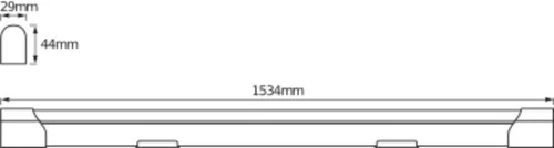 LED panel lámpa felületre szerelhető 24W 4000K semleges 2400lm ezüst lámpatest Osram