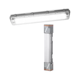   Lineáris világítási lámpatest G13 14W 4000K semleges fényű 1300lm szürke IP65 Submarine Osram