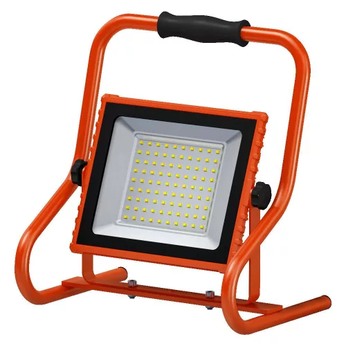 Kültéri LED reflektor akkumulátoros 30W 4000K semleges fehér 2400lm narancssárga IP44 Worklights Osram