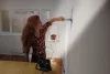 Kültéri LED reflektor 50W 4000K semleges fényű 4000lm narancssárga IK07 Worklights Osram