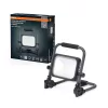Kültéri LED reflektor akkumulátoros dimmelhető 20W 6500K hideg fehér 2000lm fekete szürke IP54 Worklights Osram