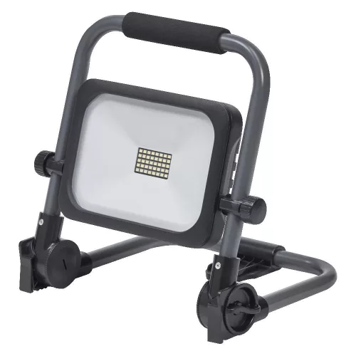 Kültéri LED reflektor akkumulátoros dimmelhető 20W 6500K hideg fehér 2000lm fekete szürke IP54 Worklights Osram