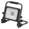 Kültéri LED reflektor akkumulátoros dimmelhető 30W 6500K hideg fehér 3000lm fekete szürke IP54 Worklights Osram