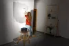 Akkumulátoros kültéri LED reflektor, dimmelhető 26W 6500K hideg fényű 3000lm fekete-szürke IP54 Worklights Osram