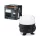 Kültéri LED reflektor hordozható akkumulátoros 30W 6500K hideg fehér 3700lm fekete szürke IP54 IK08 Worklights Osram