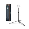 Kültéri LED reflektor állványon akkumulátoros dimmelhető 20W 6500K hideg fehér 2000lm fekete IP54 Worklights Osram