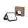 Akkumulátoros kültéri LED reflektor, dimmelhető 10W 6500K hideg fényű 700lm fekete IP54 Essentials Osram