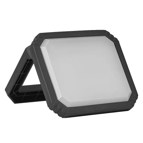 Akkumulátoros kültéri LED reflektor, dimmelhető 10W 6500K hideg fényű 700lm fekete IP54 Essentials Osram