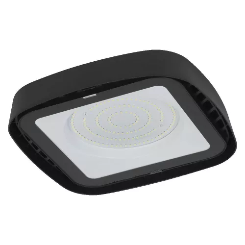 Ipari LED High Bay lámpatest 130W 6500K hideg fényű 15000lm, fekete IP65 Ufo Osram