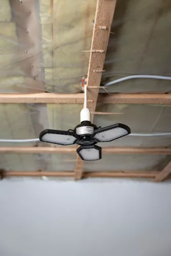 Ipari LED High Bay lámpatest E27 60W 4000K semleges fényű 6500lm, fekete Blade Osram