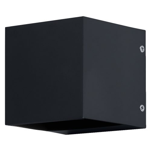 Kerti fali lámpa, kültéri LED homlokzati lámpa, 8W, 320lm, 3000-6500K, CCT, RGB, szabályozható fényerejű, fekete, IP44, Osram SMART+ MATTER