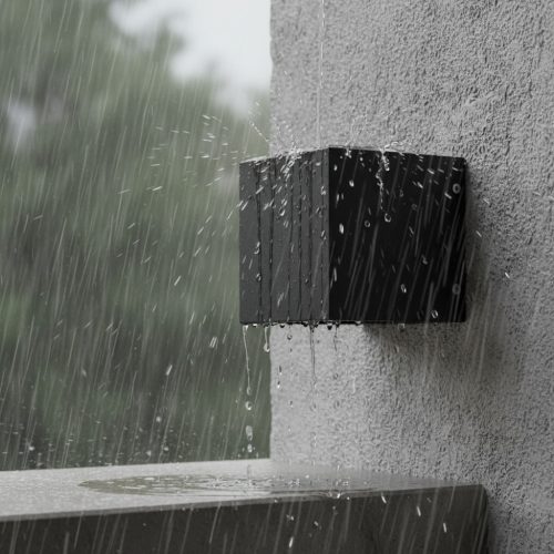 Kerti fali lámpa, kültéri LED homlokzati lámpa, 8W, 320lm, 3000-6500K, CCT, RGB, szabályozható fényerejű, fekete, IP44, Osram SMART+ MATTER